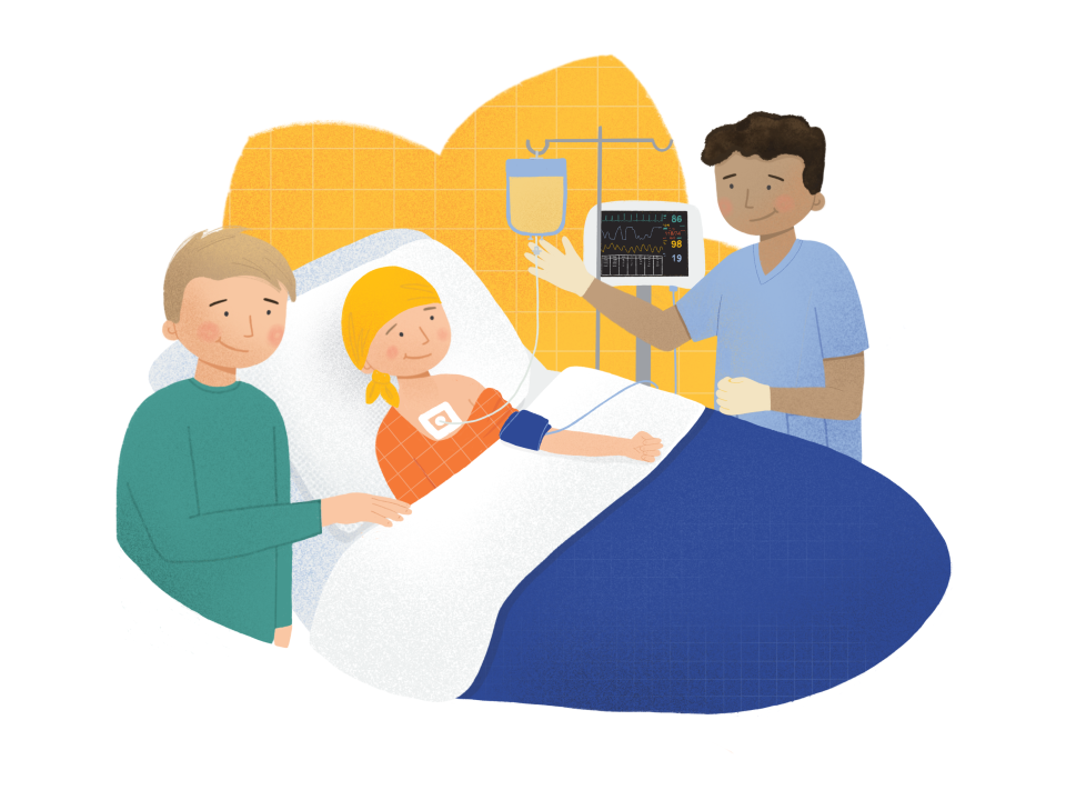 Illustration d'un patient traité par nutrition parentérale à cause de la maladie des inclusions microvillositaires (MVID) et de la lymphohystiocytose hémophagocytaire familiale (LHF)